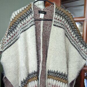 Aztec fuzzy cardigan